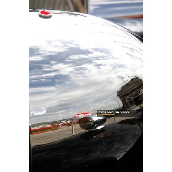 TRIESTE - 9¡ Meeting Cittˆ di Trieste for Classic Boats - Trofeo Arrigo Modugno and Sciarrelli Cup - AUDI -a close up of the the Audi - Horsch manufactured on 1938 in front of Yacht Club Adriaco Triest, 8th sept. 2006 ph. Stefano Grasso