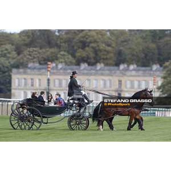Ryan Moore on Found wins the Qatar Prix de l\'Arc de Triomphe Chantilly,2nd october 2016 ph.Stefano Grasso