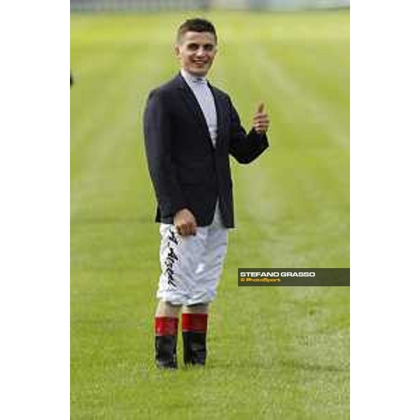 Qatar Prix de L\'Arc de Triomphe - Andrea Atzeni Chantilly,2nd october 2016 ph.Stefano Grasso