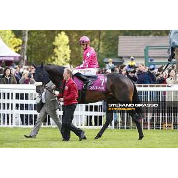 Qatar Prix de L\'Arc de Triomphe - Christophe Soumillon on Silverwave Chantilly,2nd october 2016 ph.Stefano Grasso