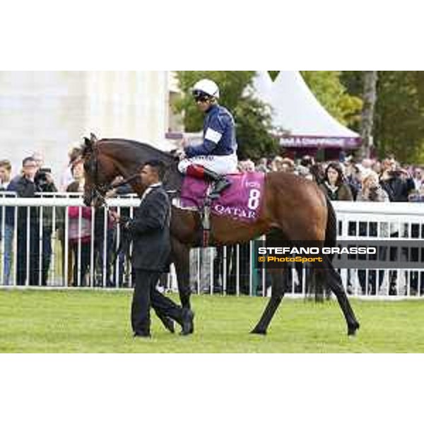 Qatar Prix de L\'Arc de Triomphe - Frankie Dettori on Order of St George Chantilly,2nd october 2016 ph.Stefano Grasso