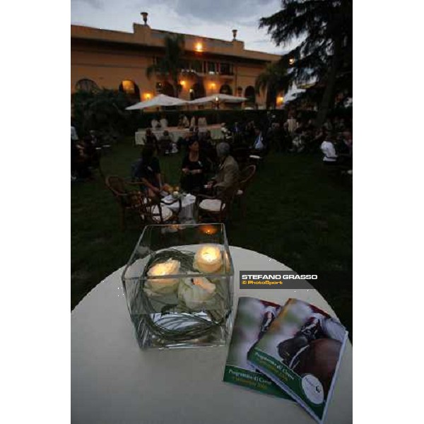 Roma - Capannelle racetrack - unveiling of the new lightning system- garden party Rome, 9th sept. 2006 ph. Stefano Grasso