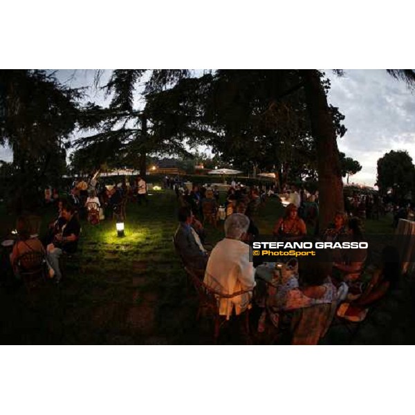 Roma - Capannelle racetrack - unveiling of the new lightning system- garden party Rome, 9th sept. 2006 ph. Stefano Grasso