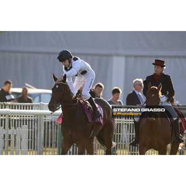 Qatar Prix de L\'Arc de Triomphe - Qatr Prix de L\'Abbaye de Longchamp - Racing - L.Morris on Marsha wins the race Chantilly,2nd october 2016 ph.Stefano Grasso