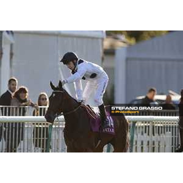 Qatar Prix de L\'Arc de Triomphe - Qatr Prix de L\'Abbaye de Longchamp - Racing - L.Morris on Marsha wins the race Chantilly,2nd october 2016 ph.Stefano Grasso