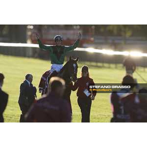 Qatar Prix de L\'Arc de Triomphe - Qatar Prix de la Foret - H.Bentley on Limato wins the race Chantilly,2nd october 2016 ph.Stefano Grasso