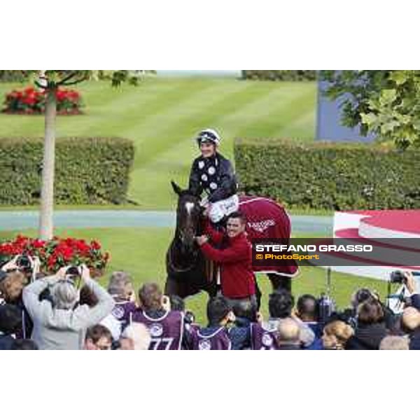 Qatar Prix de L\'Arc de Triomphe - Speedy Boarding wins the Prix e l\'Opera Longines Chantilly,2nd october 2016 ph.Stefano Grasso