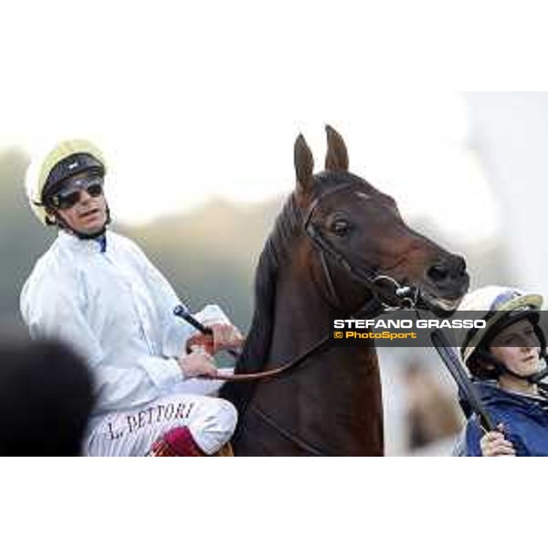 Frankie Dettori on Arab Spring Gran Premio del Jockey Club Milan,San Siro galopp racecourse 16/10/2016 ph.Stefano Grasso