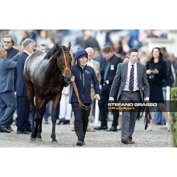 Ventura Storm wins the Gran Premio del Jockey Club Milan,San Siro galopp racecourse 16/10/2016 ph.Stefano Grasso