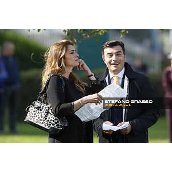 Cristiana Brivio Sforza and Endo Botti Milano-San Siro racecourse,16/10/2016 ph.Stefano Grasso