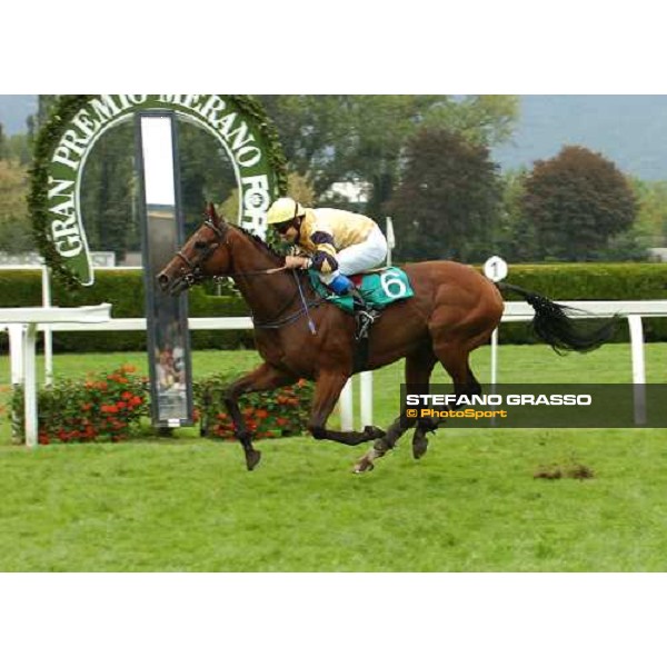 MERANO, 24 Septembre 2006. Gran Premio . L\'Arrivèe. \'Kolorado\' (Dirk Fuhrmann) ph. Jean Charles Briens