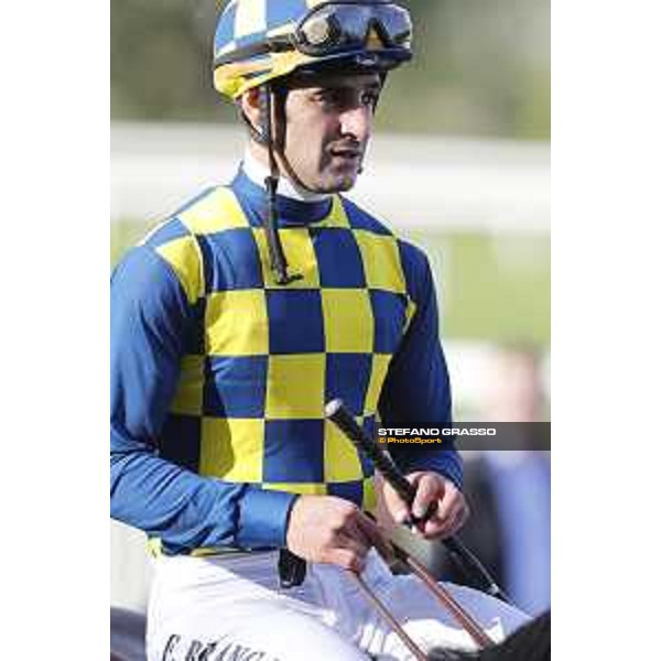 Fabio Branca on Reset in Blue wins the Premio Madonnina Milano - San Siro racecourse,16/10/2016 ph.Stefano Grasso
