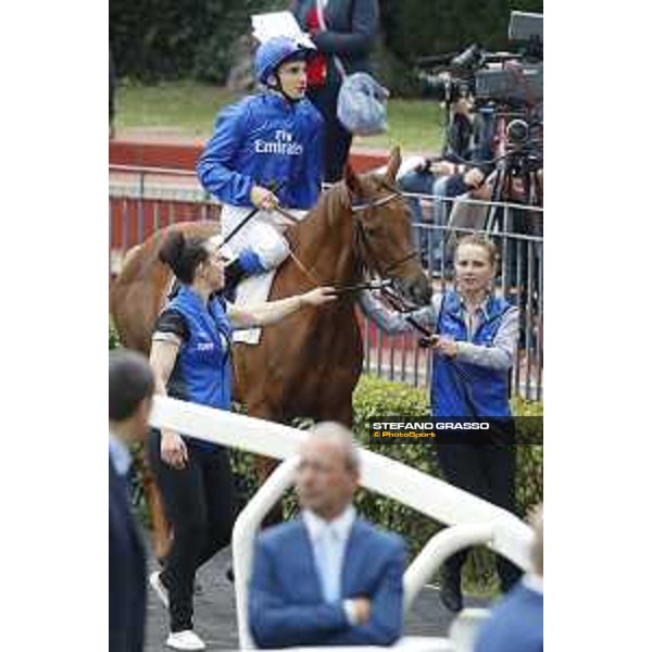 A.Lemaitre on Pabouche - Godolphin Roma - Capannelle racecourse,23rd october 2016 ph.Stefano Grasso
