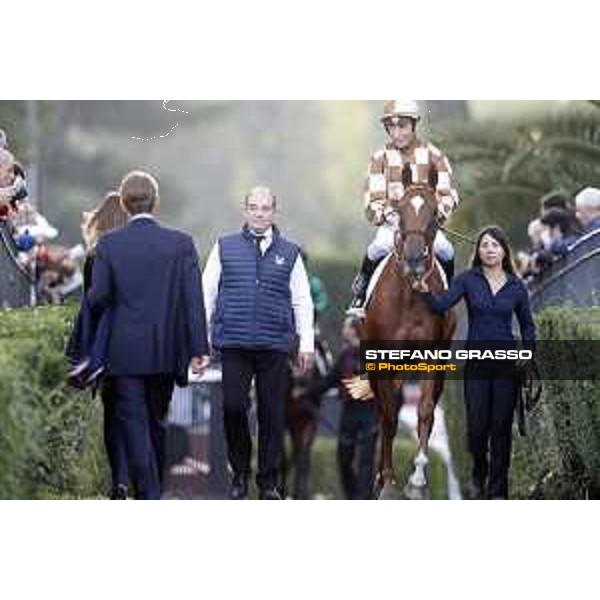 Zghorta Dance - I.Mendizabal Roma - Capannelle racecourse,23rd october 2016 ph.Stefano Grasso