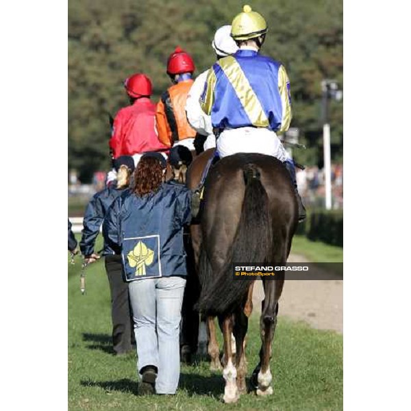 Decent Fellow parading before the 116¡ Velka pardubicka Ceske Pojistovny Pardubice, 8th october 2006 ph. Stefano Grasso