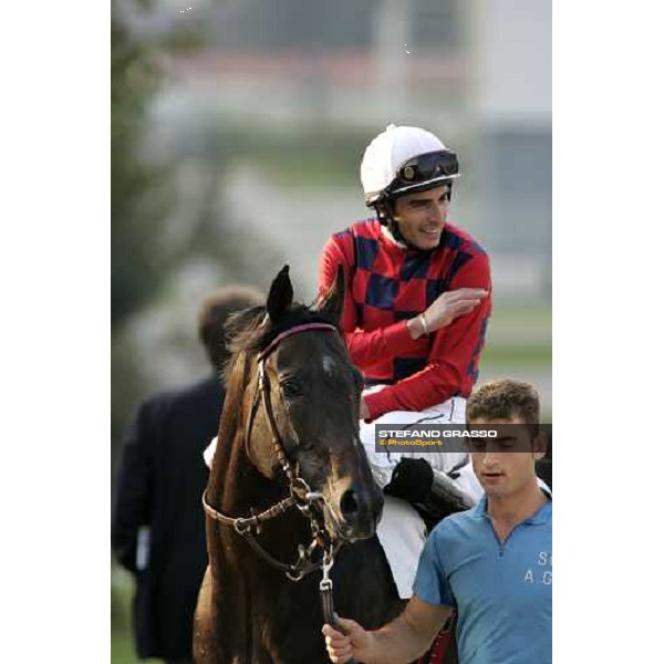 Endo Botti comes back on Montalegre after the 2nd place in Premio Carlo Porta Milan, 14th october 2006 ph. Stefano Grasso