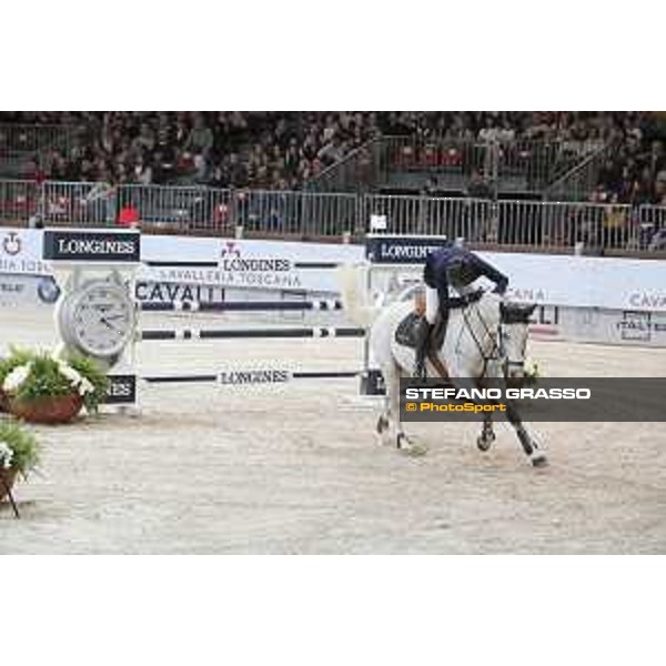 GP presented by Fixdesign - Martin Fuchs on Clooney 51 Verona,13th nov.2016 ph.Stefano Grasso/Jumping Verona