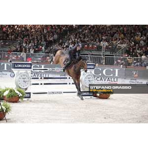 GP presented by Fixdesign - Emilio Bicocchi on Ares Verona,13th nov.2016 ph.Stefano Grasso/Jumping Verona