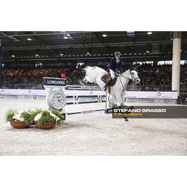 GP presented by Fixdesign - Martin Fuchs on Clooney 51 Verona,13th nov.2016 ph.Stefano Grasso/Jumping Verona