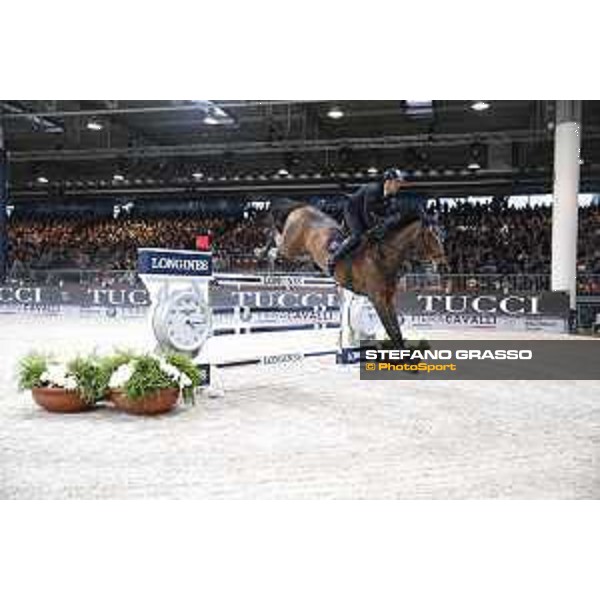 GP presented by Fixdesign - Emilio Bicocchi on Ares Verona,13th nov.2016 ph.Stefano Grasso/Jumping Verona