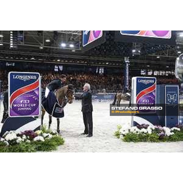 GP presented by Fixdesign - Abdel Said on Hope van Scherpen Donder - John Roche Verona,13th nov.2016 ph.Stefano Grasso/Jumping Verona