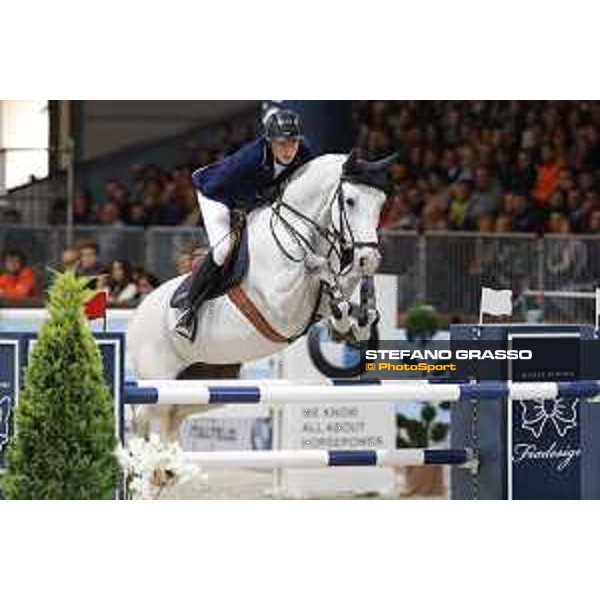 GP presented by Fixdesign - Martin Fuchs on Clooney 51 Verona,13th nov.2016 ph.Stefano Grasso/Jumping Verona