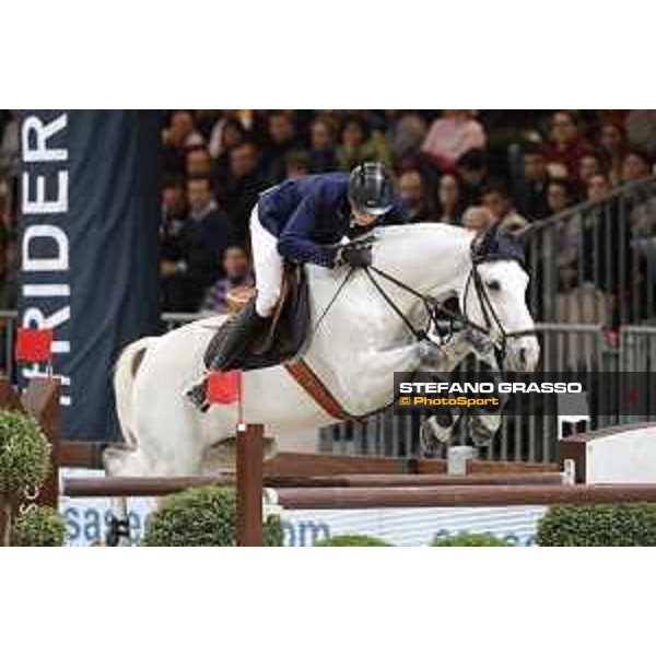 GP presented by Fixdesign - Martin Fuchs on Clooney 51 Verona,13th nov.2016 ph.Stefano Grasso/Jumping Verona