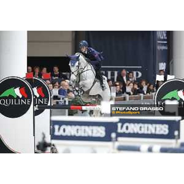 GP presented by Fixdesign -Lorenzo de Luca on Limestone Grey Verona,13th nov.2016 ph.Stefano Grasso/Jumping Verona
