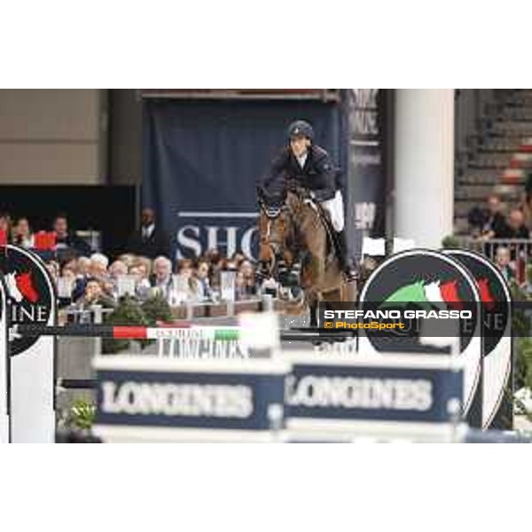 GP presented by Fixdesign -Henrik von Eckermann on Mary Lou 194 Verona,13th nov.2016 ph.Stefano Grasso/Jumping Verona