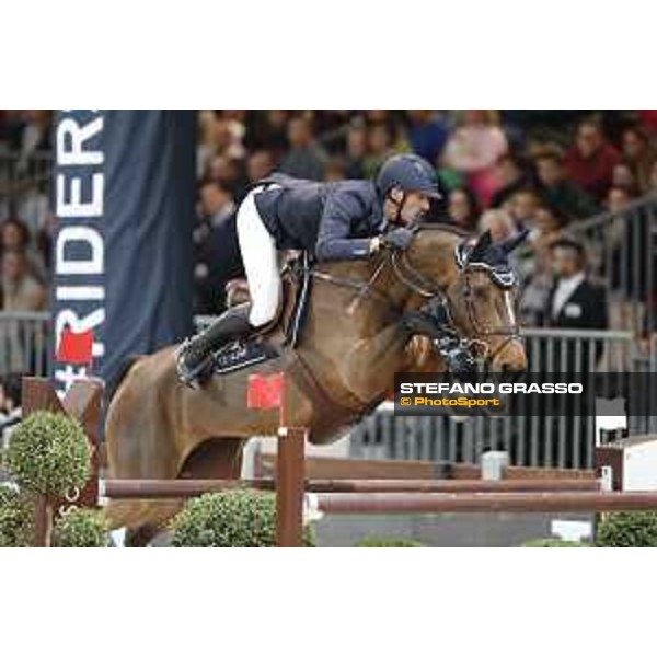GP presented by Fixdesign -Henrik von Eckermann on Mary Lou 194 Verona,13th nov.2016 ph.Stefano Grasso/Jumping Verona