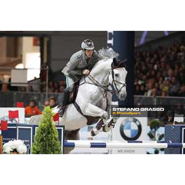 GP presented by Fixdesign -Emanuele Gaudiano on Caspar 232 Verona,13th nov.2016 ph.Stefano Grasso/Jumping Verona