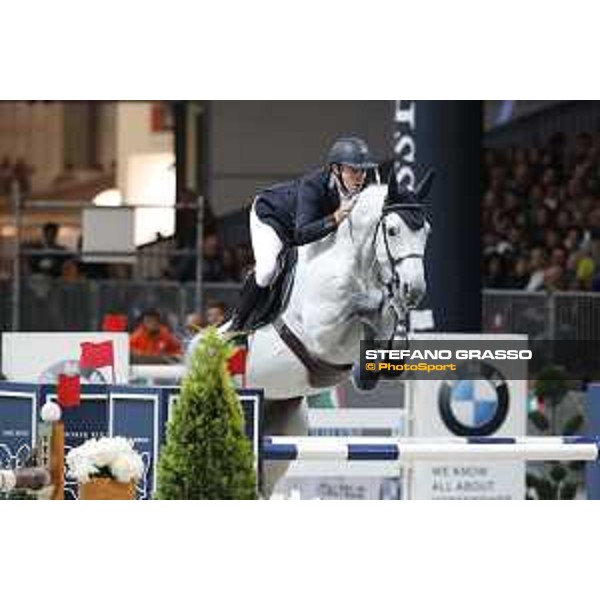 GP presented by Fixdesign -Roger Yves Bost on Pegase du Murier Verona,13th nov.2016 ph.Stefano Grasso/Jumping Verona