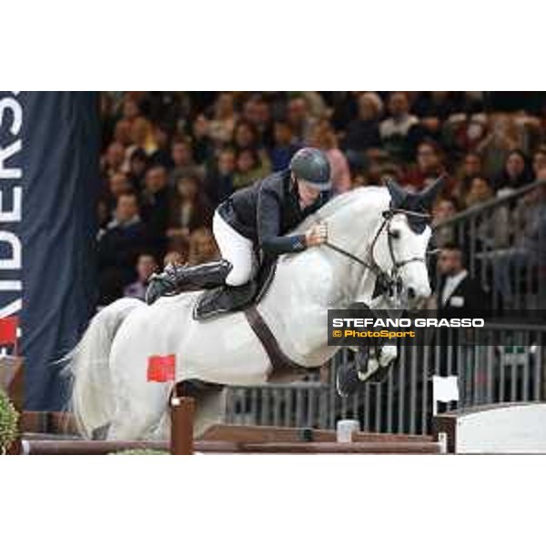 GP presented by Fixdesign -Roger Yves Bost on Pegase du Murier Verona,13th nov.2016 ph.Stefano Grasso/Jumping Verona