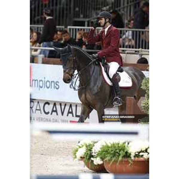 GP presented by Fixdesign -Sheikh Ali Al Thani on Carolina 31 Verona,13th nov.2016 ph.Stefano Grasso/Jumping Verona