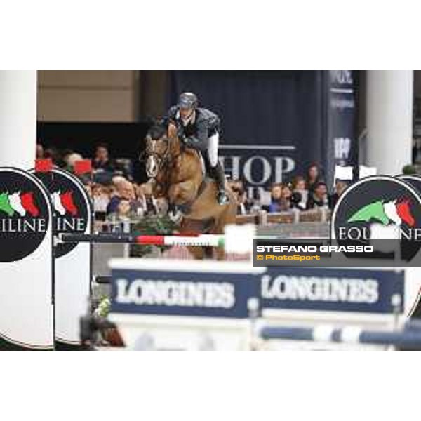 GP presented by Fixdesign -Steve Guerdat on Big Red Verona,13th nov.2016 ph.Stefano Grasso/Jumping Verona