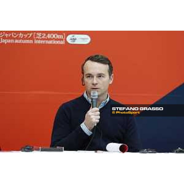 The 36th Japan Cup in association with Longines - Press conference featuring the foreign participants - Francis-Henri Graffard Tokyo,24th nov.2016 ph.Stefano Grasso