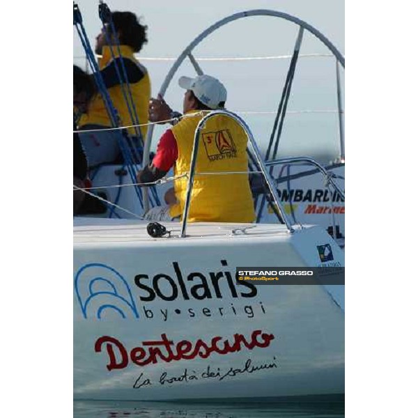Matteo Savelli 3° MAtch Race Città di MArghera Venezia, 25 aprile 2004 ph.Stefano Grasso