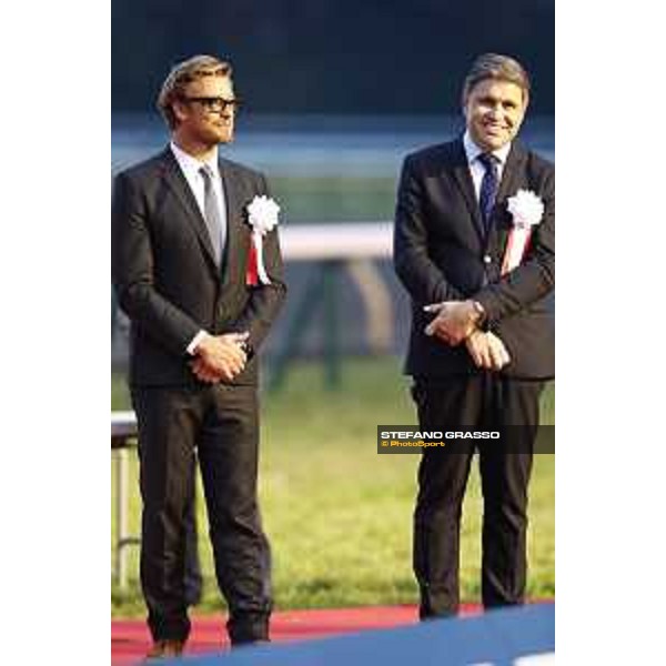 Simon Baker and Juan Carlos Capelli Tokyo,27th nov.2016 ph.Stefano Grasso/Longines