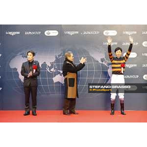 The 36th Japan Cup in association with Longines - The Prize giving ceremony Tokyo,27th nov.2016 ph.Stefano Grasso/Longines