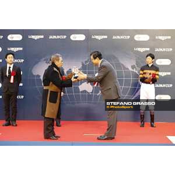The 36th Japan Cup in association with Longines - The Prize giving ceremony Tokyo,27th nov.2016 ph.Stefano Grasso/Longines