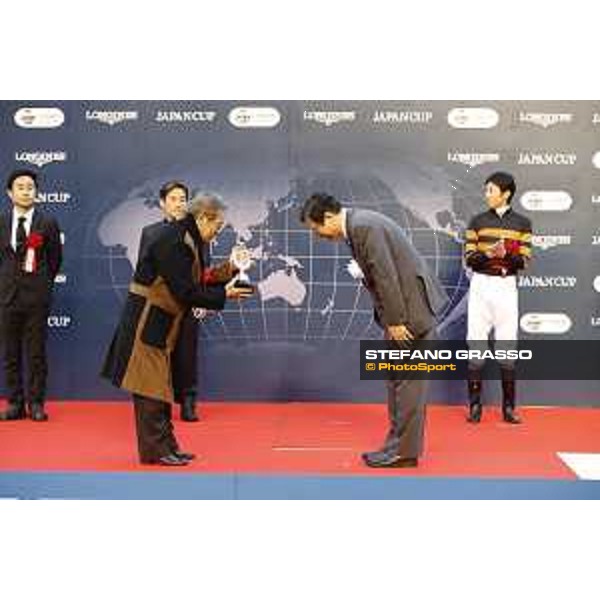 The 36th Japan Cup in association with Longines - The Prize giving ceremony Tokyo,27th nov.2016 ph.Stefano Grasso/Longines