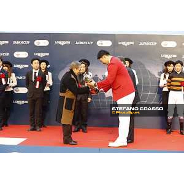 The 36th Japan Cup in association with Longines - The Prize giving ceremony Tokyo,27th nov.2016 ph.Stefano Grasso/Longines