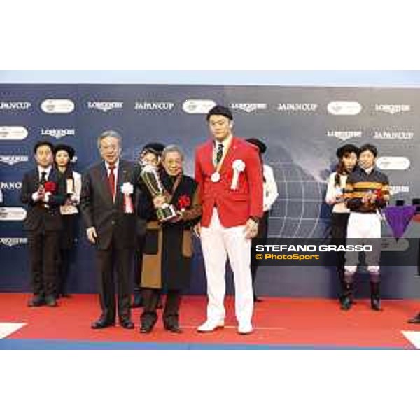 The 36th Japan Cup in association with Longines - The Prize giving ceremony Tokyo,27th nov.2016 ph.Stefano Grasso/Longines