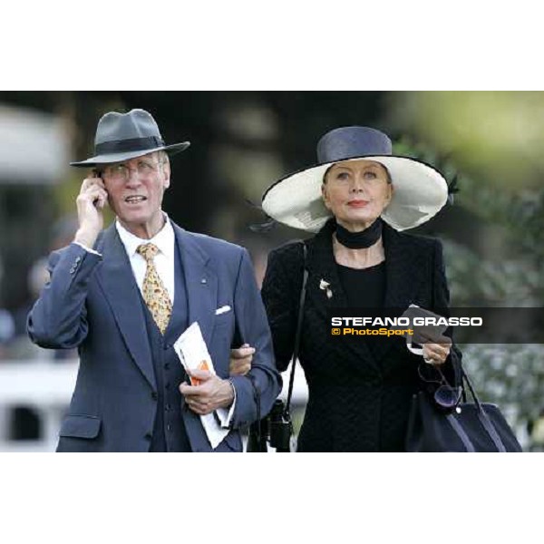 Gran Premio del Jockey Club Italiano- the ownwers of Gestut Roetgen Milan San Siro 15th october 2006 ph. Stefano Grasso