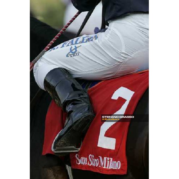 Gran Criterium - close up for Kieren Fallon Milan San Siro 15th october 2006 ph. Stefano Grasso