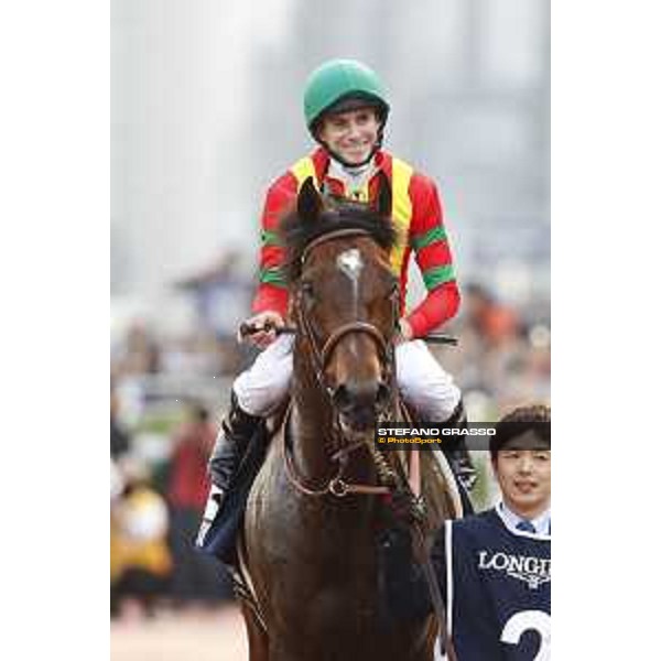 Longines KHIR - Ryan Moore on Maurice wins the Longines Hong Kong Cup Hong Kong,9th dec.2016 ph.Stefano Grasso/Longines