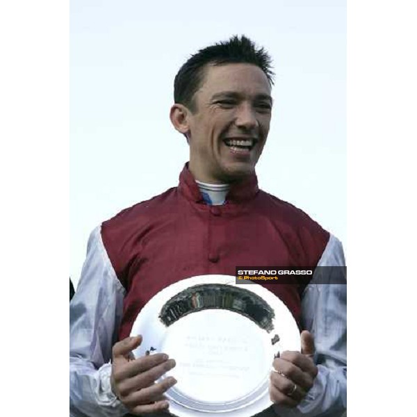 giving prize of Gran Crtiterium - Frankie Dettori Milan San Siro 15th october 2006 ph. Stefano Grasso