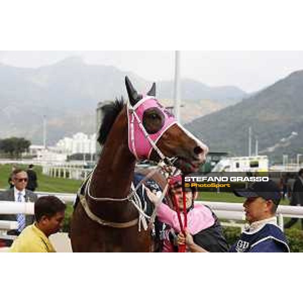 Longines KHIR - Zac Purton on Beauty Only wins the Longines Hong Kong Mile Hong Kong,9th dec.2016 ph.Stefano Grasso/Longines