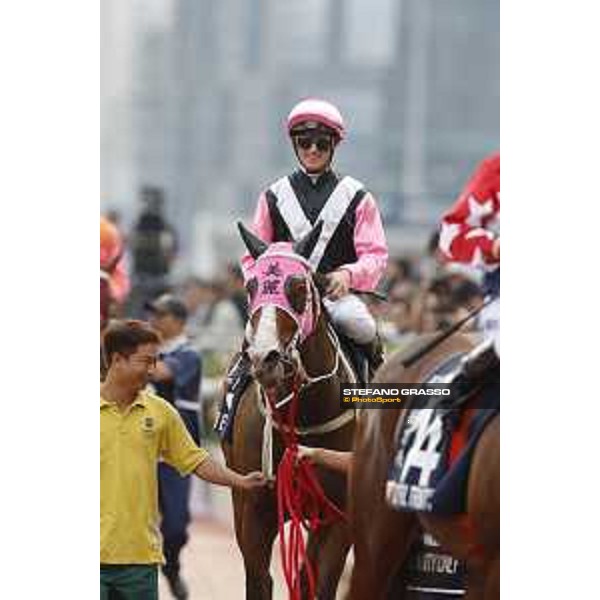 Longines KHIR - Zac Purton on Beauty Only wins the Longines Hong Kong Mile Hong Kong,9th dec.2016 ph.Stefano Grasso/Longines