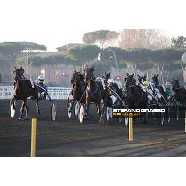 Antonio Di Nardo with Vale Capar wins the Gran Premio Allevatori Filly Rome,Capannelle racecourse 26th dec.2016 ph.Stefano Grasso